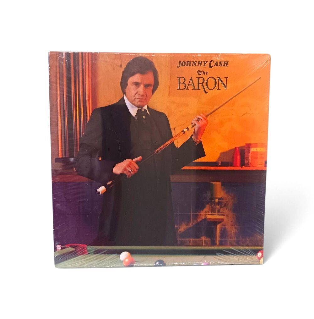 JOHNNY CASH – The Baron LP NEW & SEALED Vinyl Record 1981 Columbia Country USA